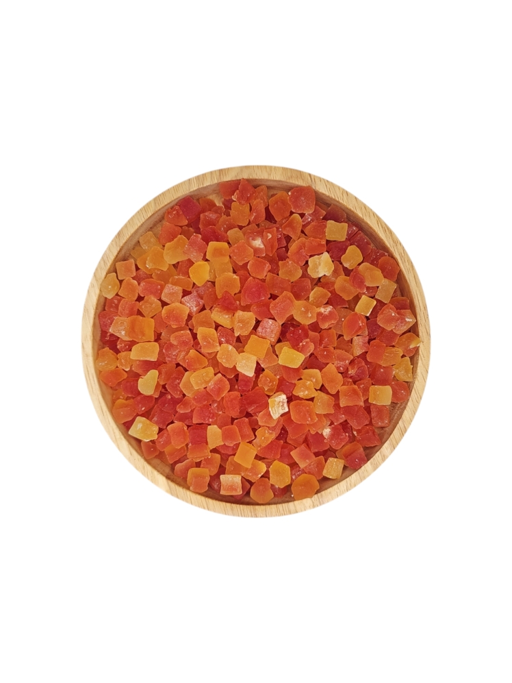 میوه خشک پاپایا حبه تایلندی گوگونات قیمت و پخش عمده درب کارخانه 1404 بسته بندی فله و کیلویی